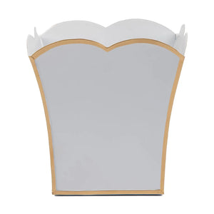 Gracie Scarlett Square Cachepot Planter White