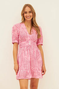 Alexia Dress-Pink