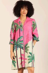 Ava Pink Tropics Dress
