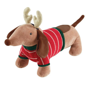 Holiday Plush Dog