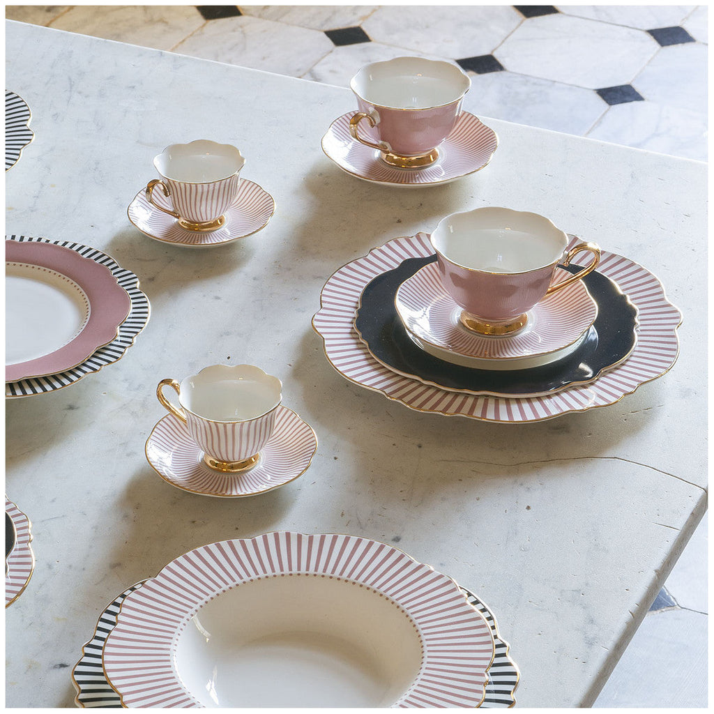 Madame de Récamier tea cups - Pink