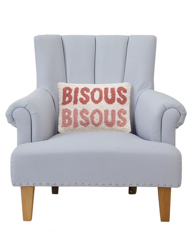 Image of Bisous Bisous Hook Pillow