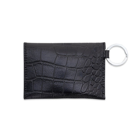 Image of O-ring Mini Envelope Wallet Black