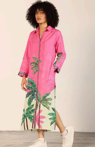 Eliza Pink Tropics Dress