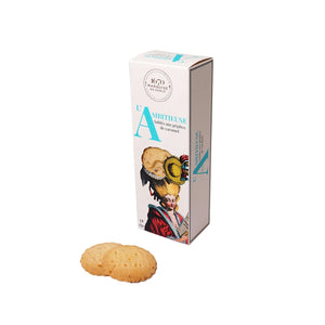 Shortbread cookies with caramel chips - "L'Ambitieuse" box 125g