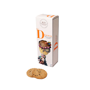 Chocolate Chip Shortbread Biscuits - "La Délicieuse" Pack 125g