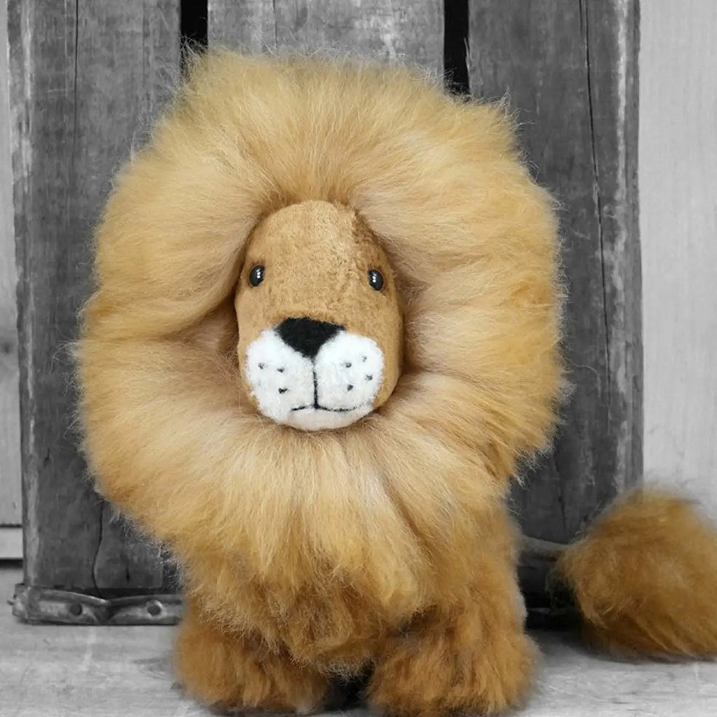 Alpaca Stuffed Lion 9"