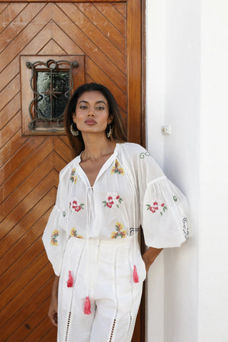 Jimena Embroidered Blouse