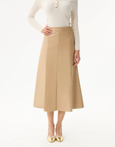 Vegan Leather Skirt