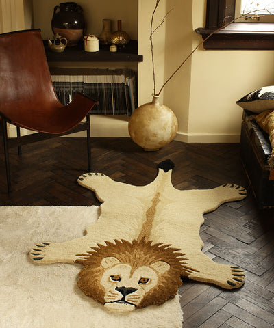 Image of Moody Lion Rug