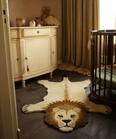 Image of Moody Lion Rug