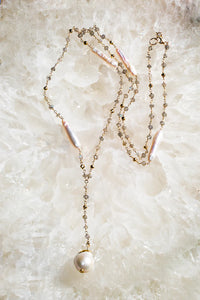 OASIS Y NECKLACE- LABRADORITE