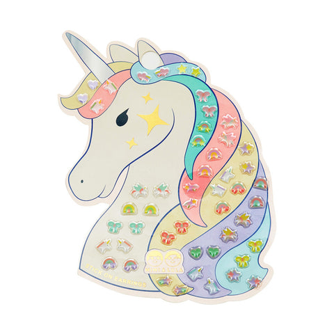 Image of UNICORN STICK ON EARRINGS