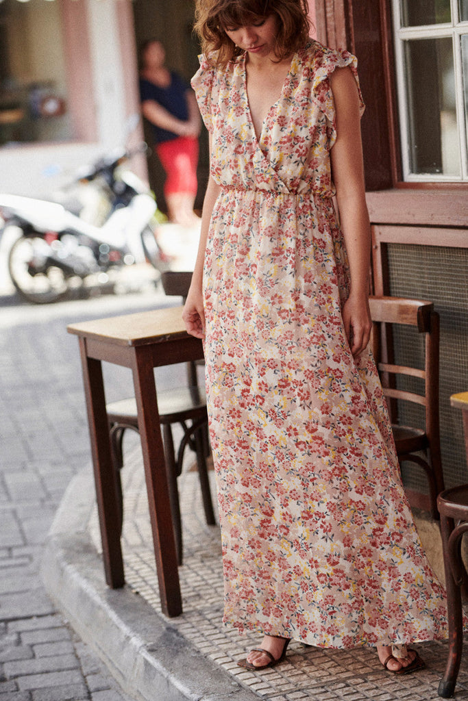 Restonica Floral Maxi Dress SALE