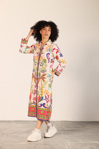 Eliza Coral Island Dress