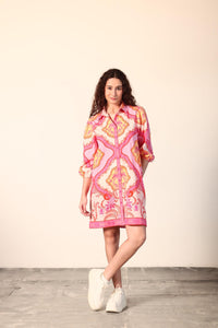 Ava Palm Mirage Dress