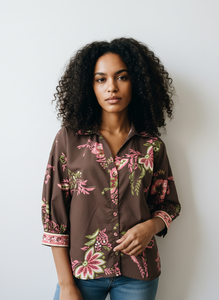 Elsa Chestnut Stallion Blouse
