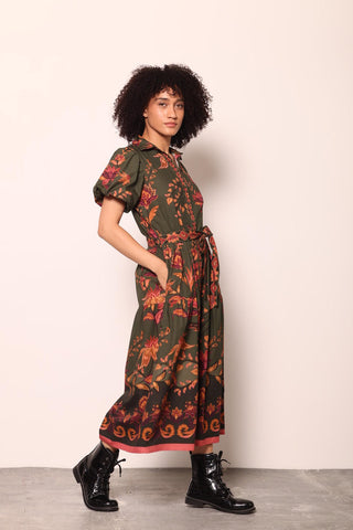 Della Olive Trails Dress