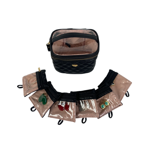 Image of Getaway Jewelry Case - Timeless Quilted