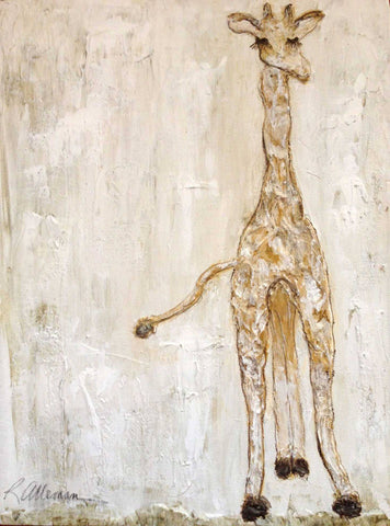 Baby Giraffe 9x12 Hand Painted Artwork - Relish New Orleans 