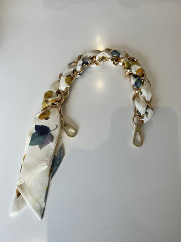 Image of Cell Phone Wristlet Chain with Scarf