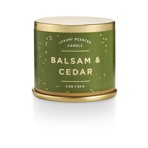 Image of Balsam & Cedar Demi Tin Candle