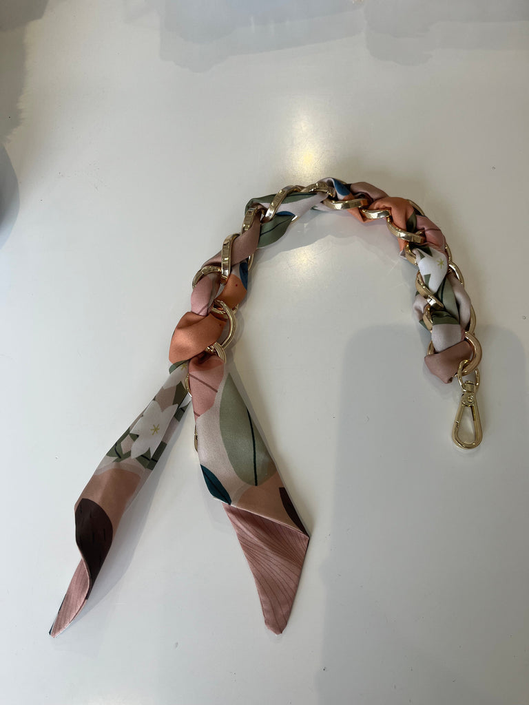 Cell Phone Wristlet Chain with Scarf
