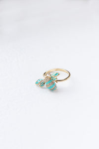 Blue Bee Ring