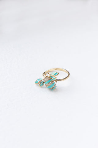 Image of Blue Bee Ring