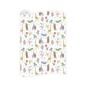 Animal Parade Wrapping Paper Roll