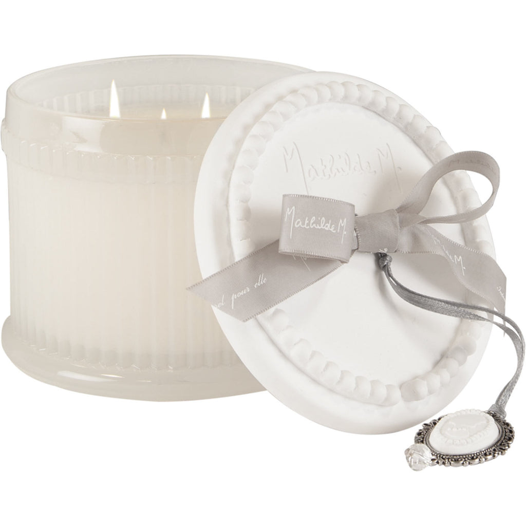 Elegant Candle in Marquise by Mathilde M