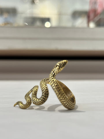 Image of Bague Serpent - Gold