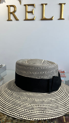 Image of Black & White Hat