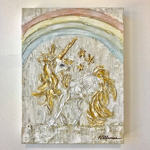 Unicorn 9x12 Hand Painted Artwork