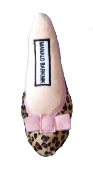 Manalo Barknik Shoe - Pink Trim & Bow