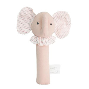 Baby Elephant Squeaker - Pink