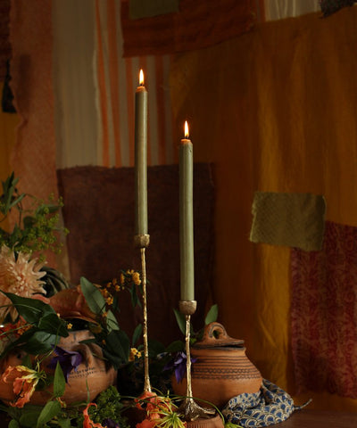 Image of Misty Tree Candle Holder Long