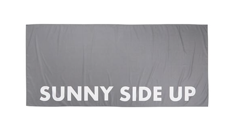 Image of Quick Dry Oversized Beach Towel - Sunny Side Up