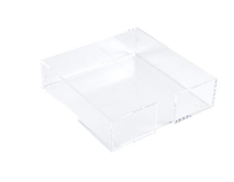 Image of MARKET ESSENTIAL- Square Notepaper in Acrylic Tray