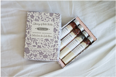 Image of Library of Bath Milk Gift Set