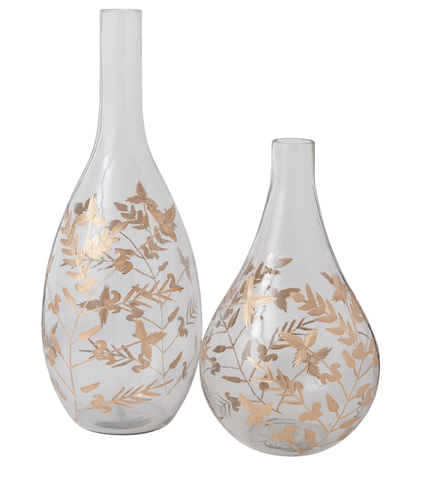 Image of Gild Leaf Vase