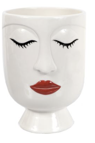 Image of Mustache/Lips Vase