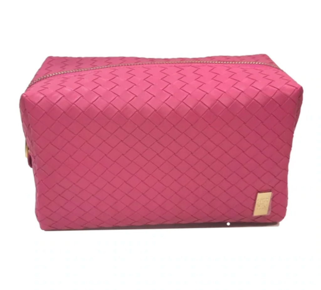 PINK WOVEN DUO Dome Bags