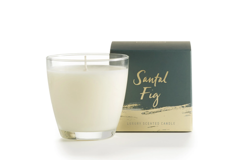 Santal Fig Demi Boxed Glass Candle
