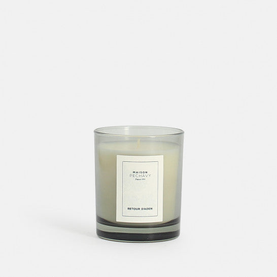 Smoked Glass Candle - Back Aden 190g