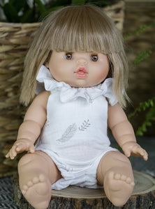 Romper with Ruffle Collar