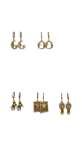 Image of French Assorted Earrings