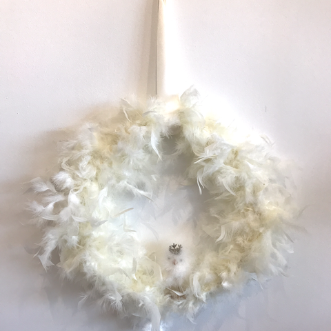 Image of Chick Feather Wreath