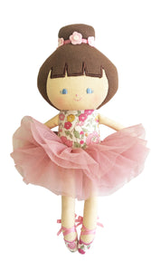 Baby Ballerina Doll Rose Garden