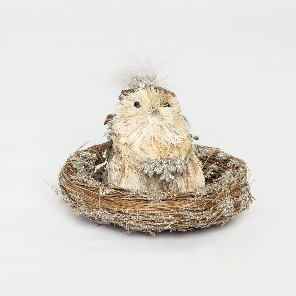 Hedgehog Nest with Gray Boa